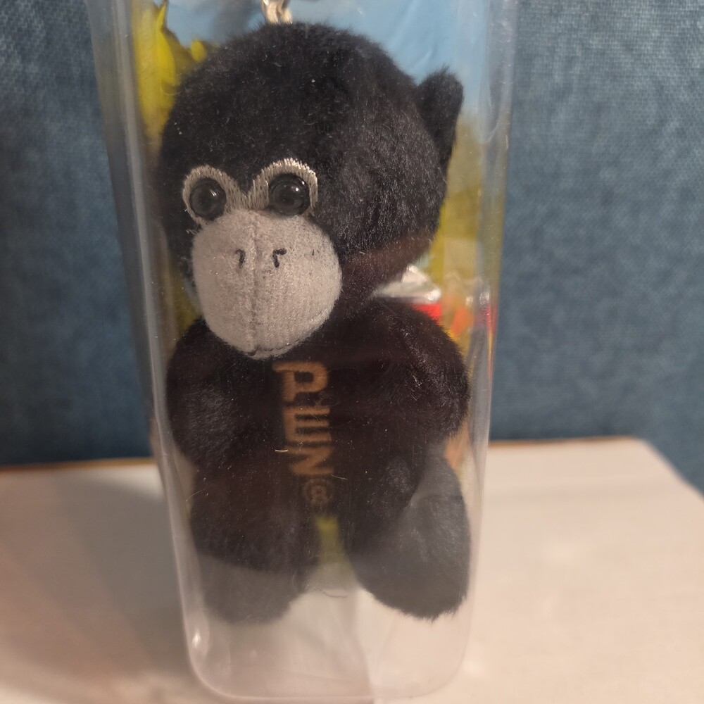 PEZ Wildlife Animals Plush Monkey Chimp Keychain Dispenser 2015 - Picture 7 of 16